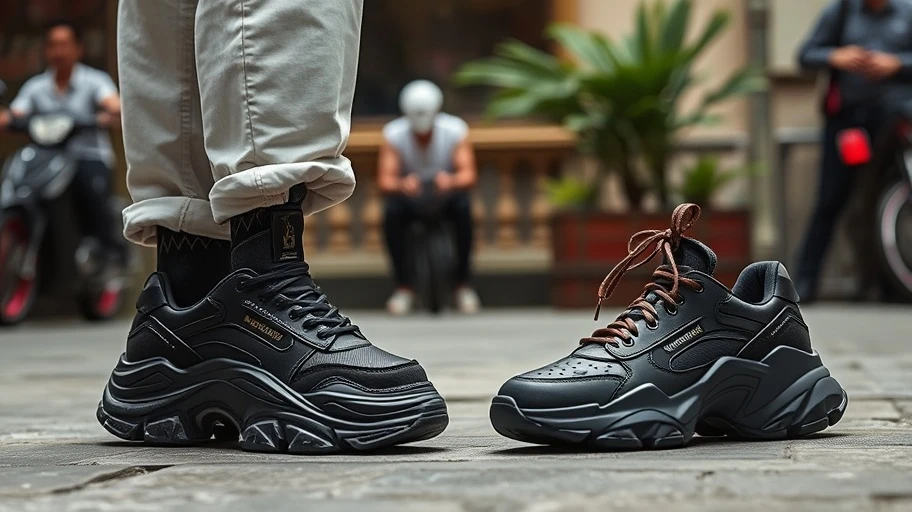 Balenciaga Triple S và Alexander McQueen trong bối cảnh thời trang cao cấp
