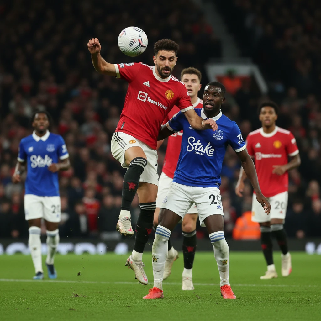 Cạnh tranh trên sân cỏ giữa MU và Everton