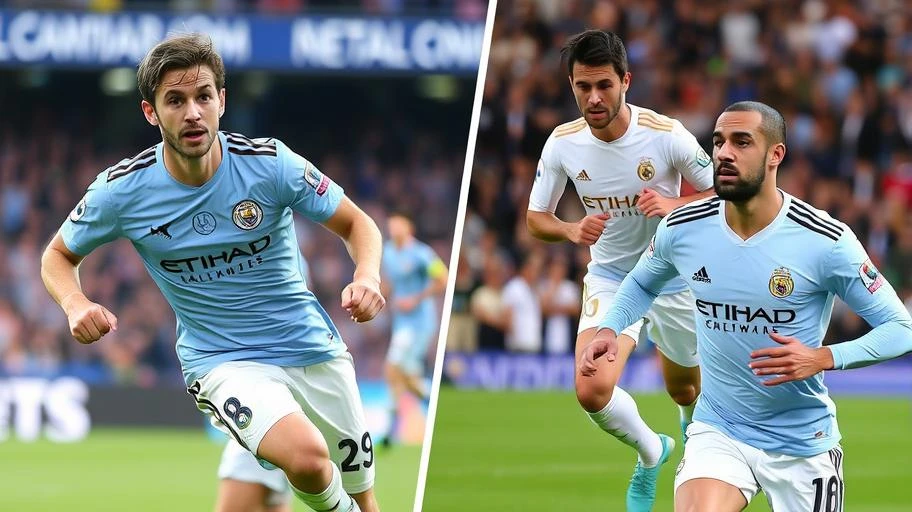 Cầu thủ chủ chốt MC vs Real Madrid