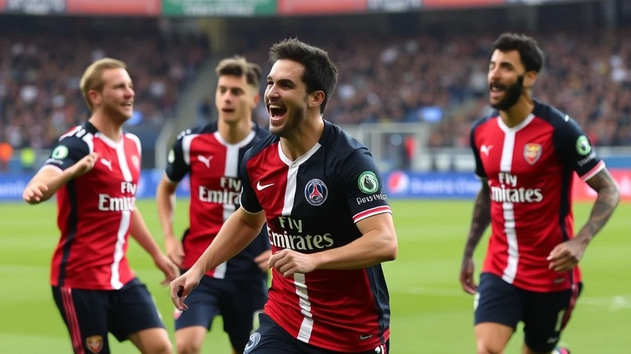 Cầu thủ nổi bật Arsenal và PSG trong trận đấu