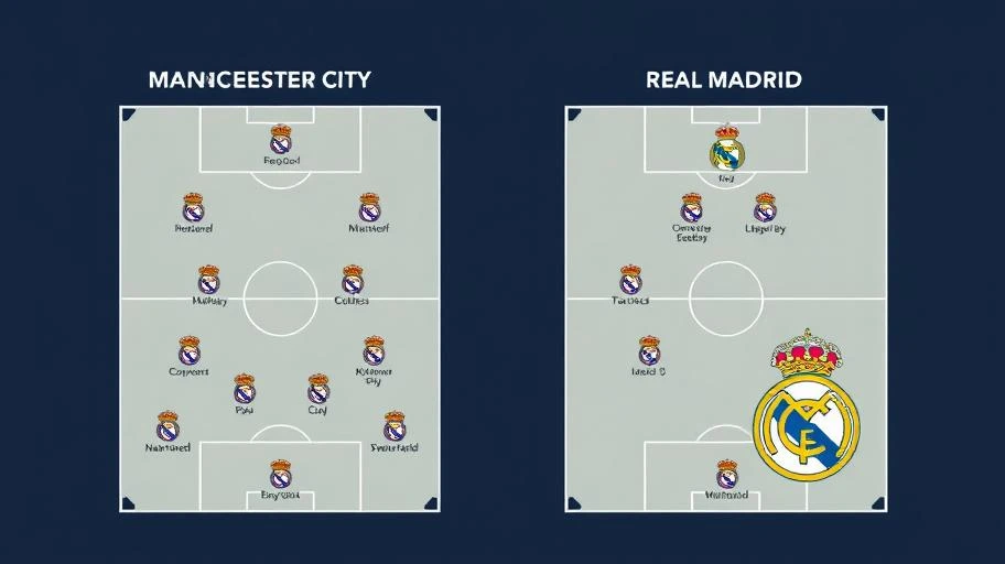 Chiến thuật bóng đá MC vs Real Madrid