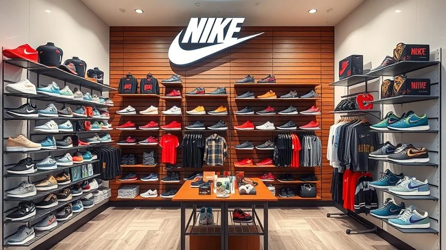 Cửa hàng Nike tại Việt Nam với sản phẩm đa dạng
