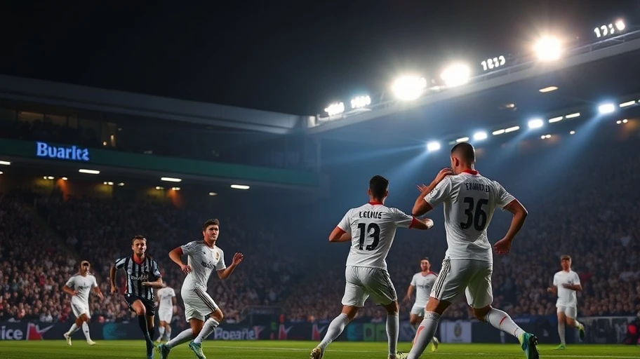 Điểm nhấn trận đấu của Real Madrid.