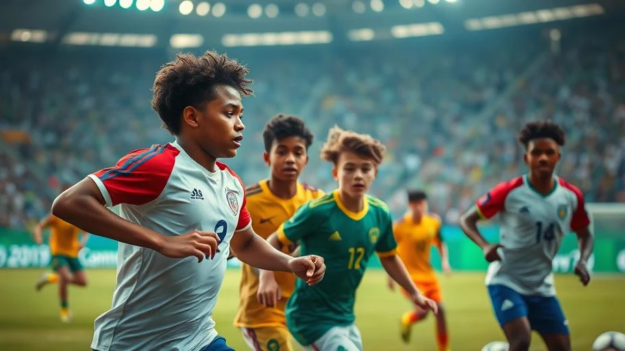 Emerging nations in Olympic football