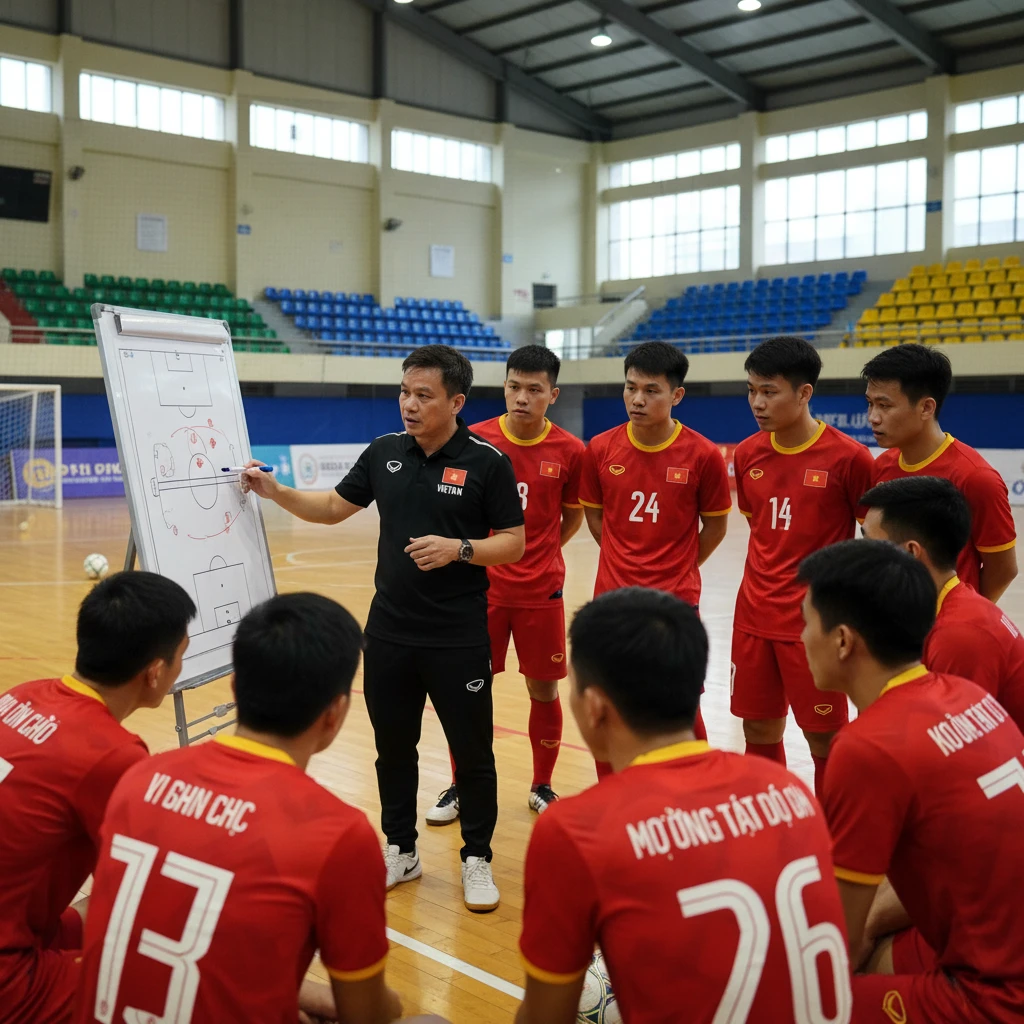 Futsal chiến thuật và huấn luyện Việt Nam