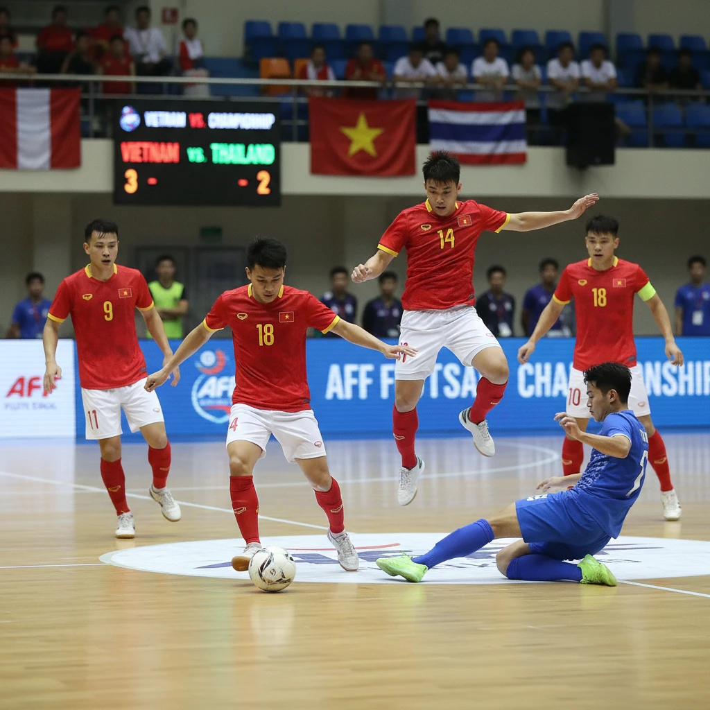 Futsal Việt Nam tại giải khu vực