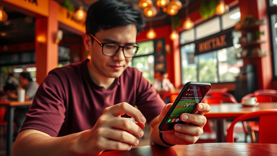 Giao diện đăng nhập ứng dụng thể thao