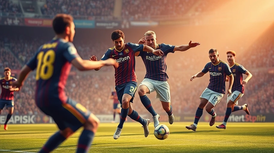 Highlight trận đấu đáng chú ý giữa Barca và Inter