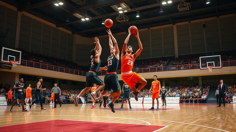 Hình ảnh bóng rổ tăng chiều cao