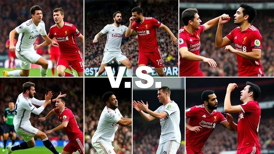 Hình ảnh các khoảnh khắc đáng nhớ Real vs Liverpool