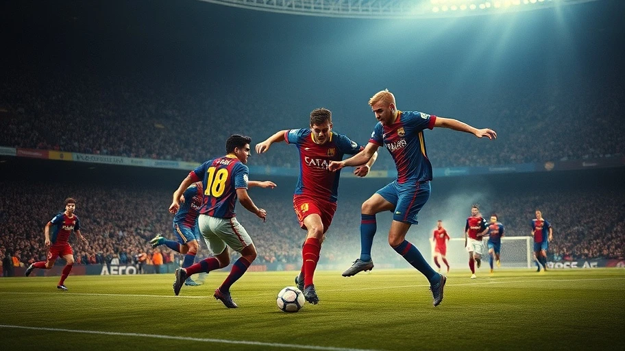 Hình ảnh các trận cầu kinh điển giữa Barca và Real.