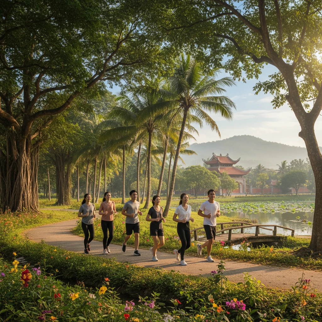 Hình ảnh chạy bộ, thể thao đốt calo