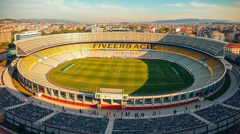 Hình ảnh lịch sử của sân Şükrü Saracoğlu.