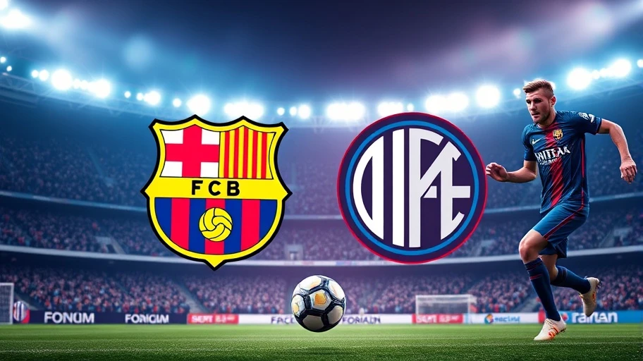 Hình ảnh lịch sử đối đầu Barca và Inter Milan