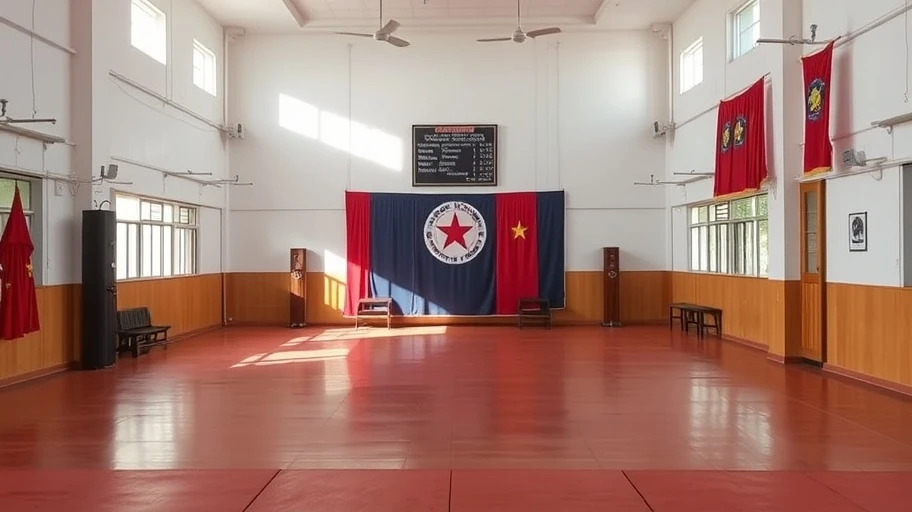 Hình ảnh phòng tập võ thuật, manhwa thể thao