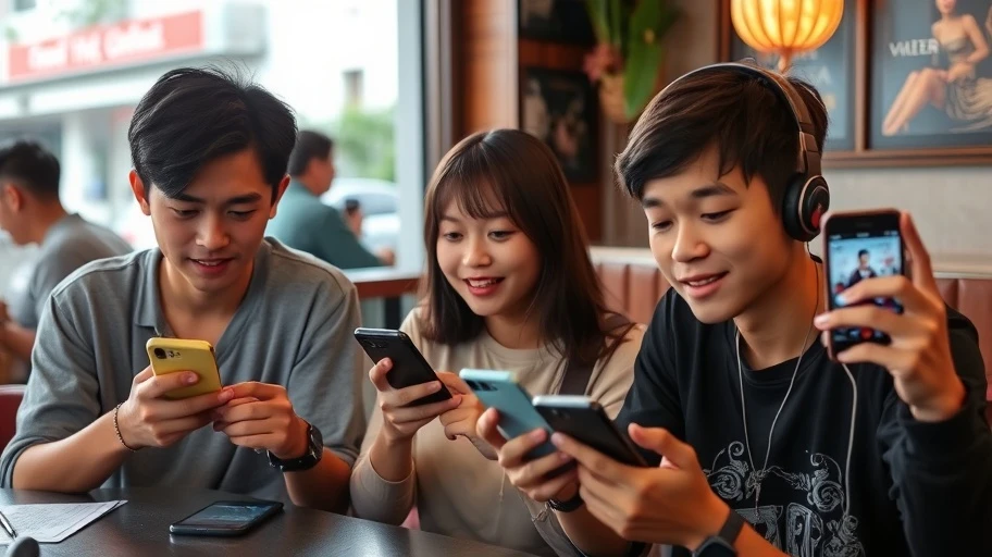 Hình ảnh tác động của streaming năm 2021