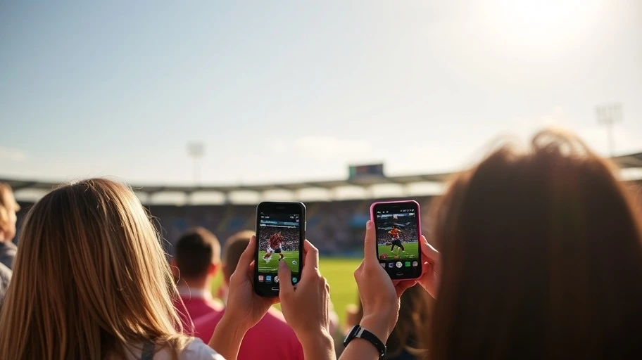 Hình ảnh ứng dụng di động xem highlight