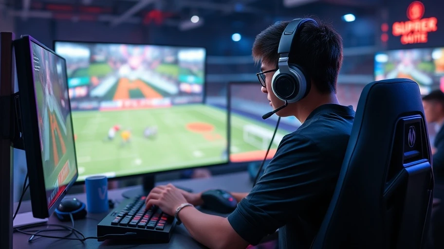 Hình ảnh về gaming thể thao tương tác tại Việt Nam.