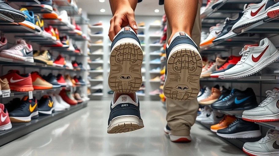 Hướng dẫn chọn giày thể thao phù hợp với chân.