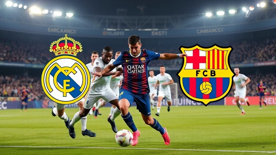 Khoảnh khắc của trận El Clásico kinh điển