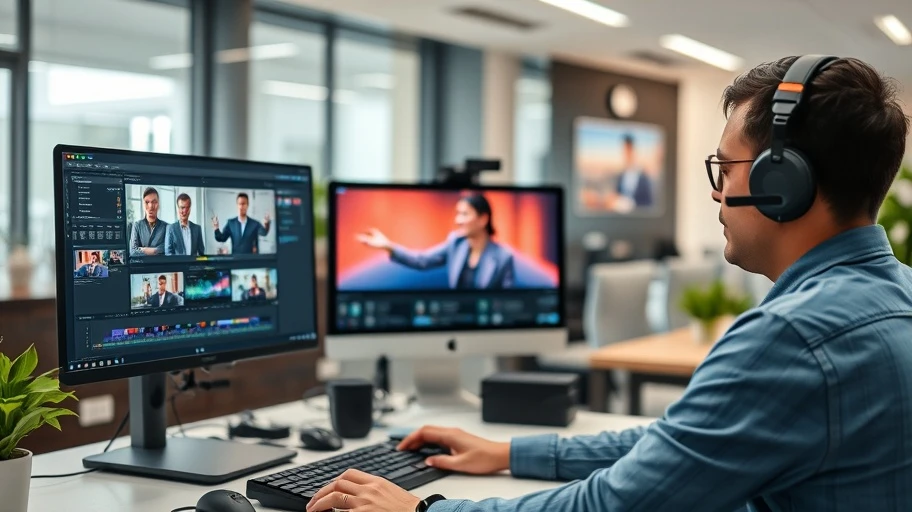 Kỹ thuật biên tập video thể thao chuyên nghiệp