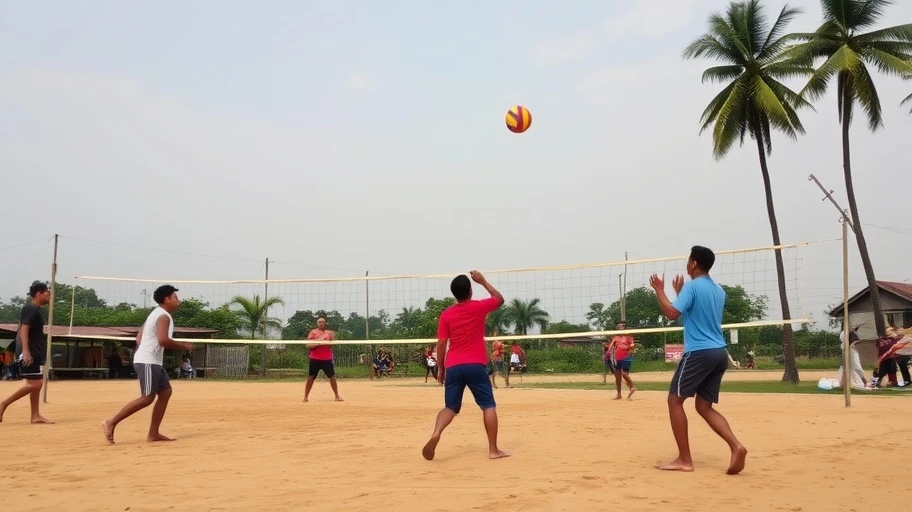 Luật chơi sáng tạo cho bóng chuyền hơi
