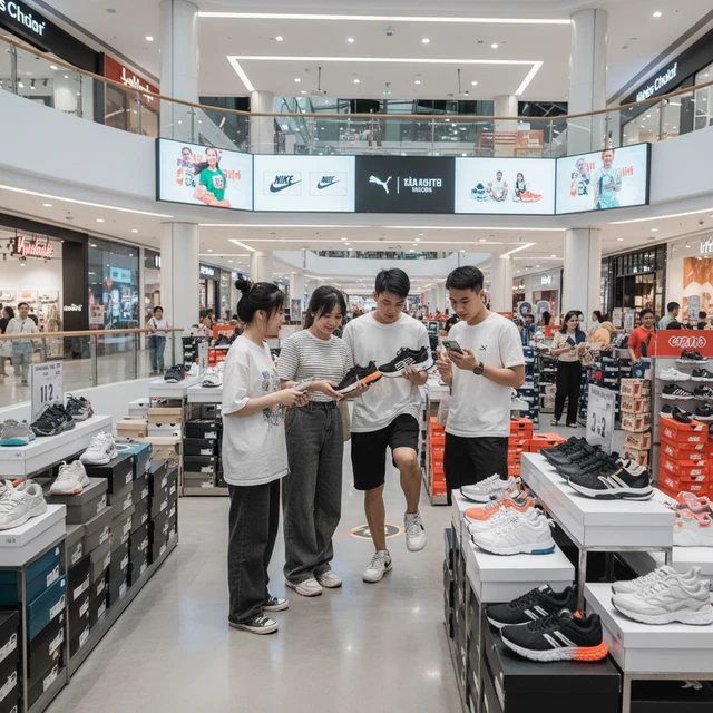 Mẹo mua giày thể thao giá rẻ