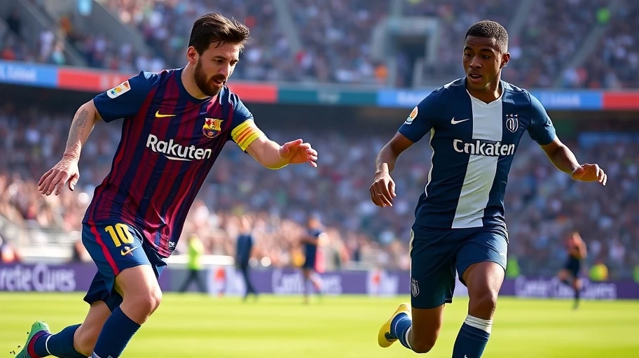Messi và Mbappé cùng thi đấu trong trận chung kết.
