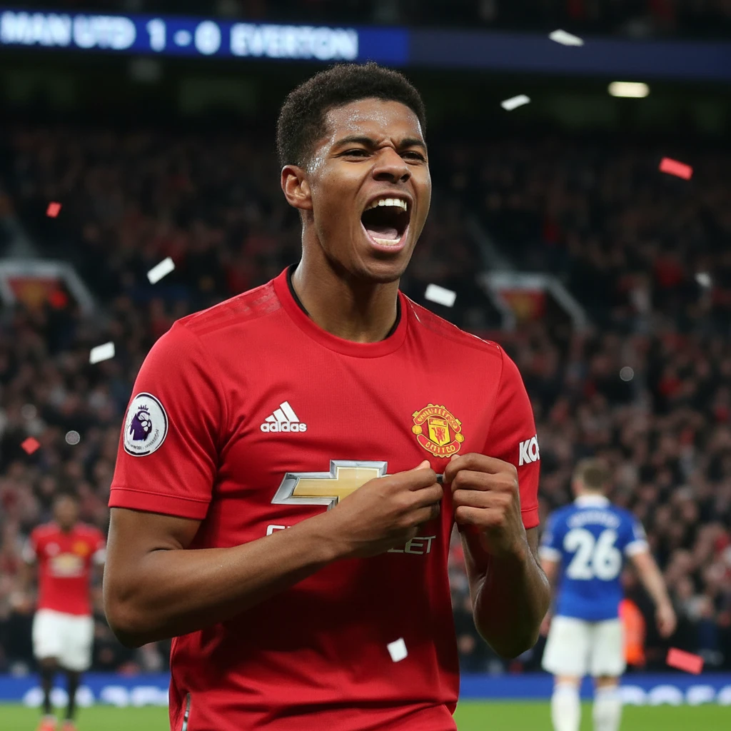 Ngôi sao bóng đá MU vs Everton