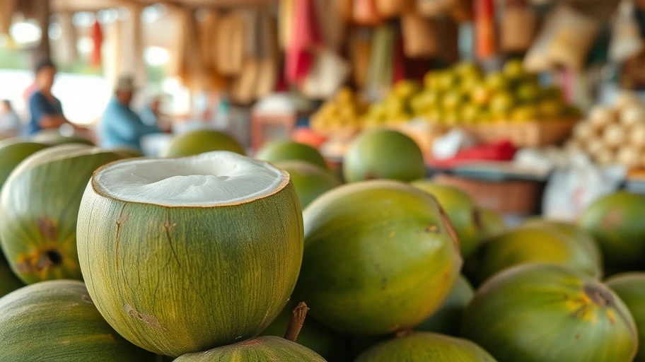 Nước dừa tươi tại Việt Nam