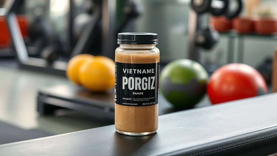 Protein shake tại phòng tập Việt Nam