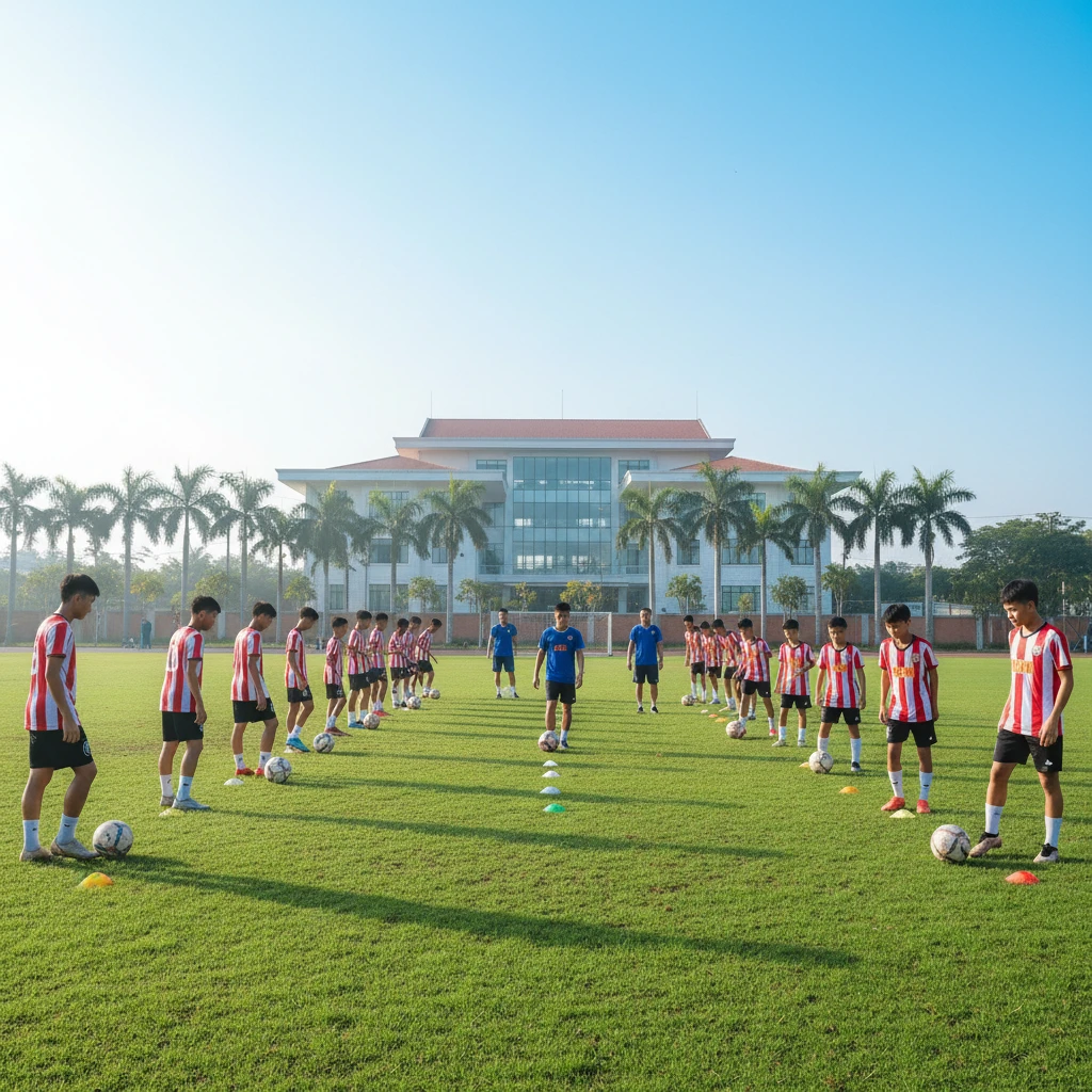 Quá trình đào tạo và phát triển cầu thủ trẻ của U23 Việt Nam