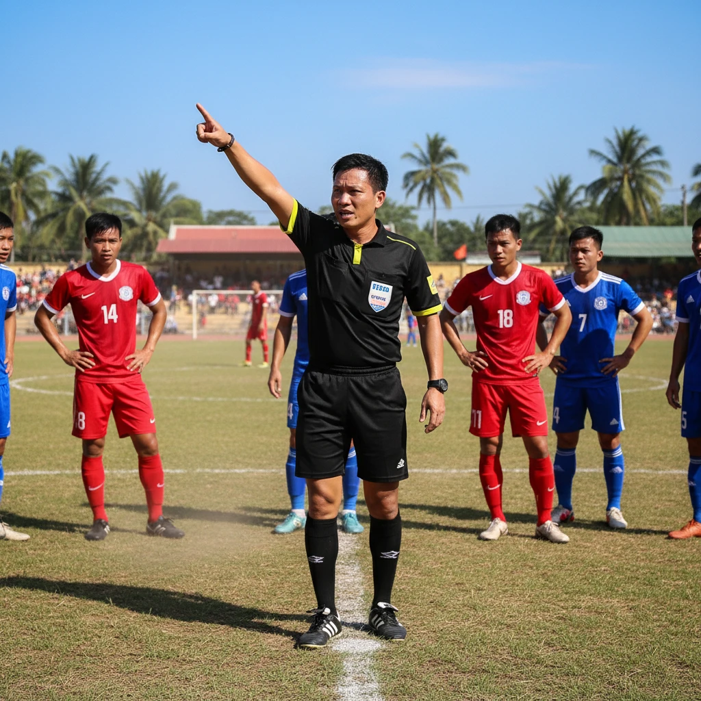 Quyết định trọng tài trong bóng đá
