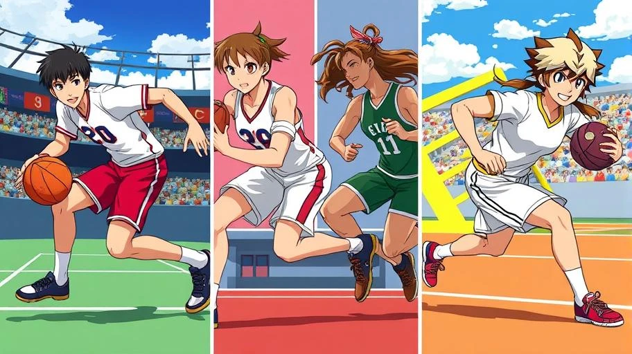 Sự phát triển phong cách hoạt hình thể thao