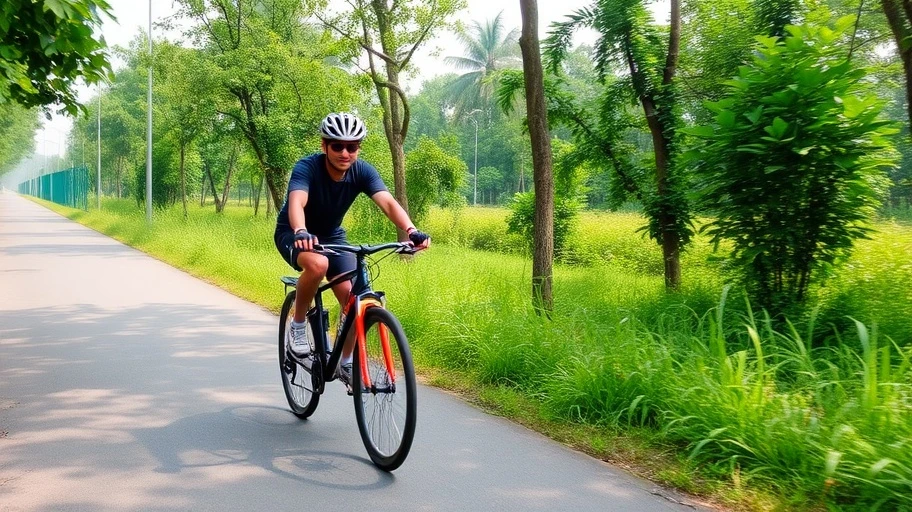 Sức khỏe khi dùng xe đạp thể thao