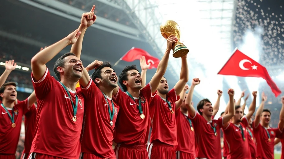 Thắng lợi quốc tế bóng đá Thổ Nhĩ Kỳ