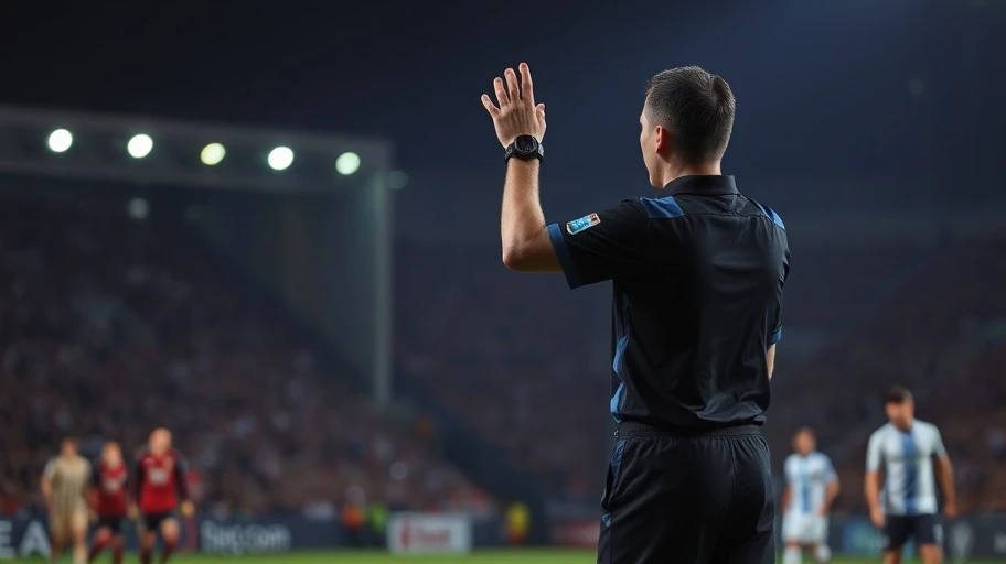 Tình huống gây tranh cãi trong trận đấu Arsenal đêm qua