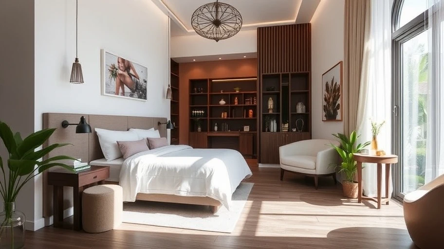 Trung tâm giải trí và cửa hàng thời trang tại Thảo Điền.