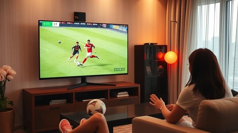 Truyền hình phát sóng highlight bóng đá.