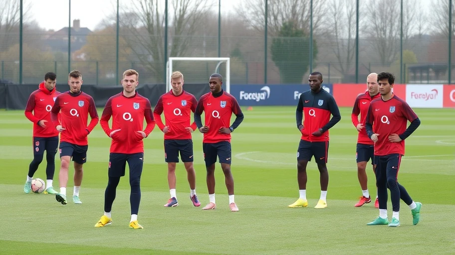 Tuyển thủ quan trọng của đội tuyển Anh tập luyện cho Euro 2024